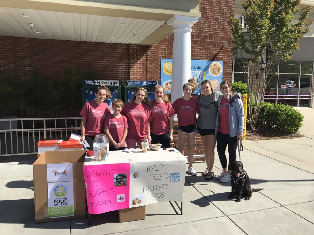 interfaith food shuttle backpack buddies